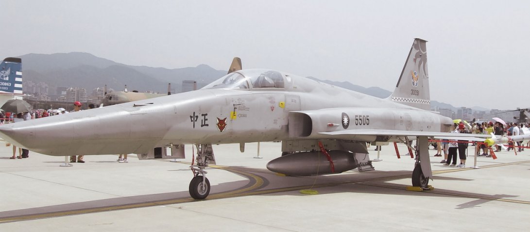 The United States is looking to source new-build spare parts to support Taiwan’s fleet of F-5 combat aircraft. ( IHS Markit/James Hardy)