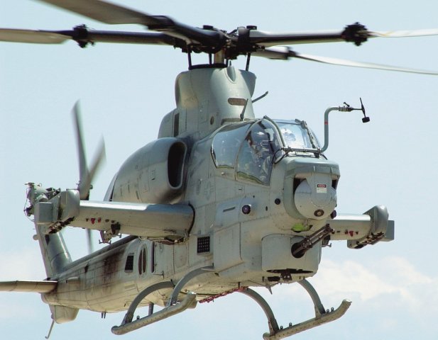 The AH-1Z is being offered to the Czech Republic as part of a wider Mi-24-replacement package that includes the UH-1Y. (IHS Markit/Patrick Allen)