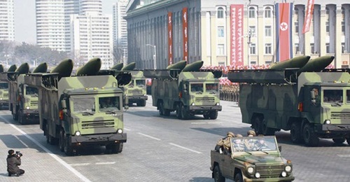 In February 2018 North Korea paraded six apparent TELs carrying missiles that resemble the ones test-fired on 9 and 4 May 2019.