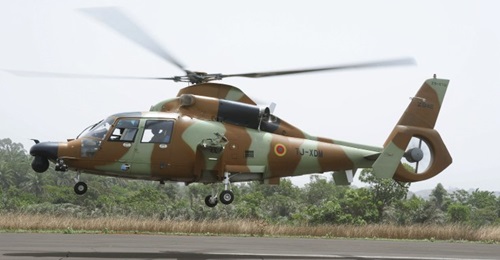 One of the Cameroonian Air Force's four Z9WE helicopters. It now only has two in service.