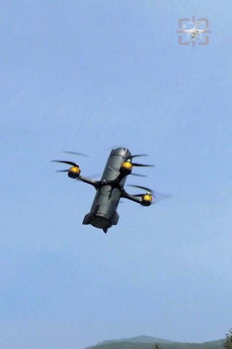 AerialX is finalising development of the DroneBullet: an intuitive hit-to-kill CUAS system.