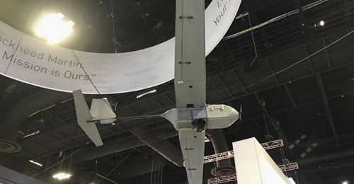 Lockheed Martin's Condor UAS seen at the 2019 SOFIC.