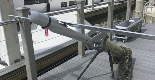 WB Group's Warmate TL loitering munition represents the smallest form factor in the company's inventory of loitering munitions.