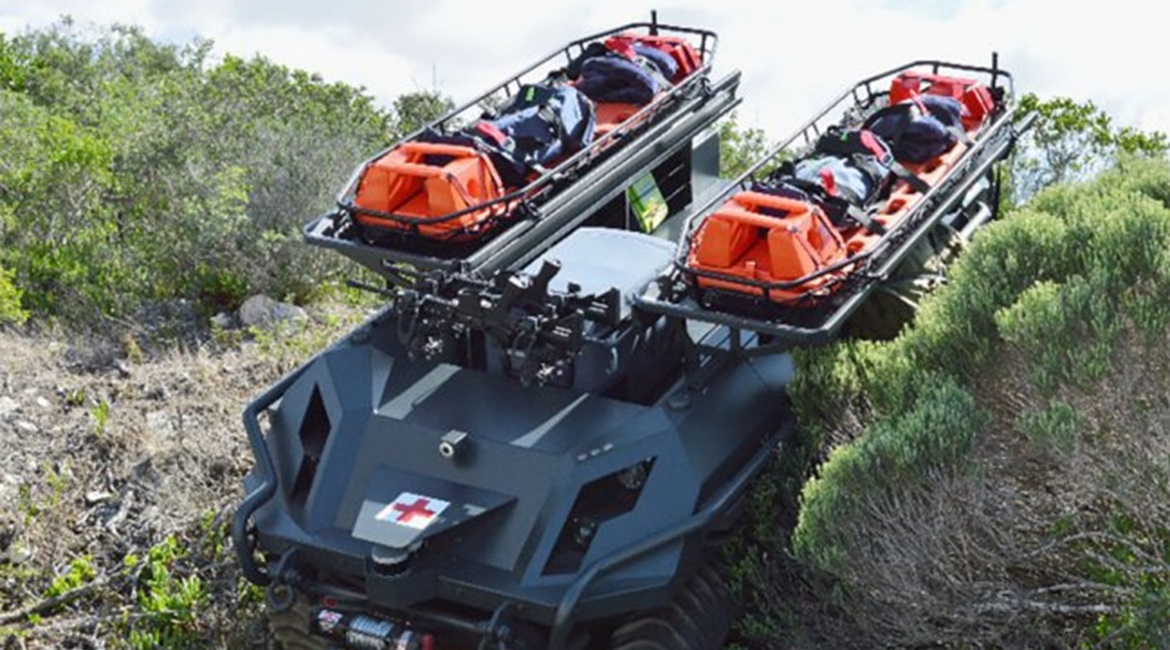 The Mission Master - Rescue could be used to recover casualties in a timely fashion; 90% of fatalities occur between the time of trauma and arrival at a medical facility, according to Rheinmetall.