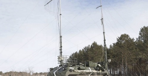 The R-330BMV vehicle is one of the elements of the Borisoglebsk-2 EW system.
