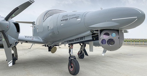 Leonardo and Diamond Aircraft teamed to launch a new maritime surveillance variant of the Diamond Aircraft DA62.
