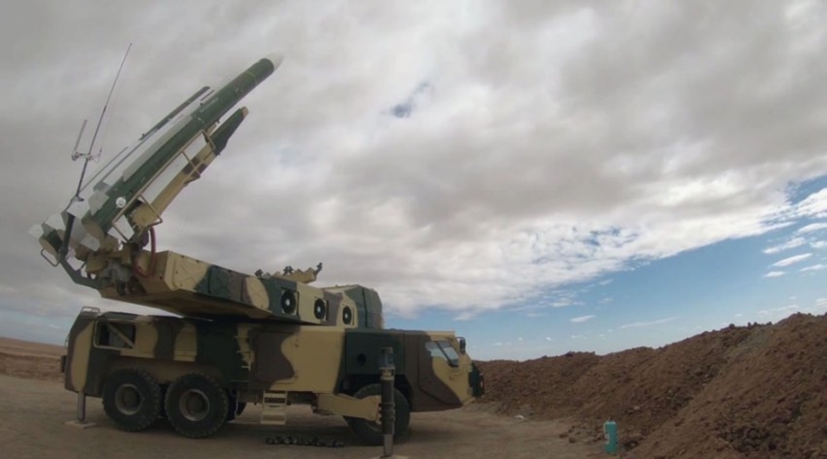 A 3 Khordad system is seen during a February 2017 air defence exercise.