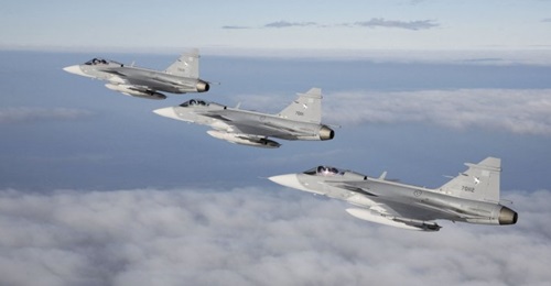 Saab, which delivered a fleet of Gripen multirole combat aircraft to Thailand from 2011 (pictured), is one of several foreign companies to have expressed interest in engaging with the country's Eastern Economic Corridor development plan.