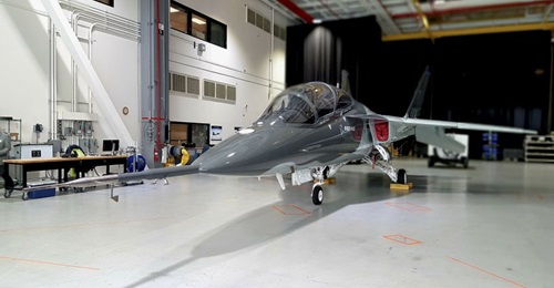 Shown here at Boeing's St Louis facility in Missouri, the BTX trainer flew the first EMD sortie on 1 July.