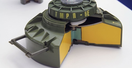 The TMRP-6E ATM is fitted with an 'electronic module' fuze.