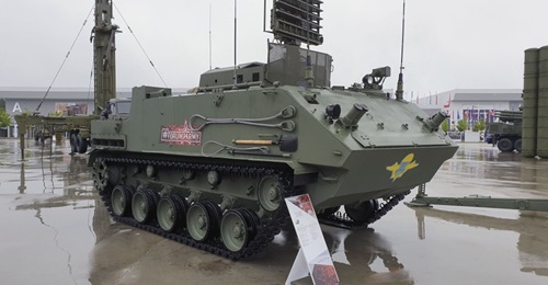 The MRU-D on static display at the Army 2019 exhibition.