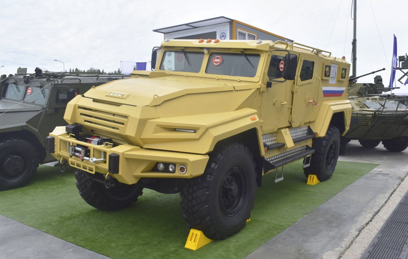 The new VPK-Ural is based on a commercially available 4×4 truck chassis. (Dmitry Fediushko)