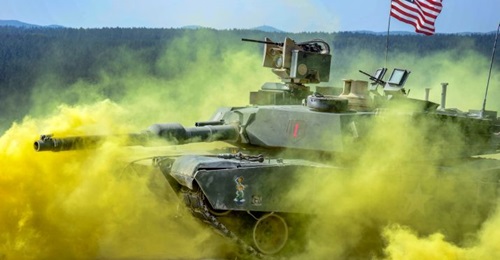 The US government has announced the possible sale of 108 M1A2 Abrams main battle tanks to Taiwan.