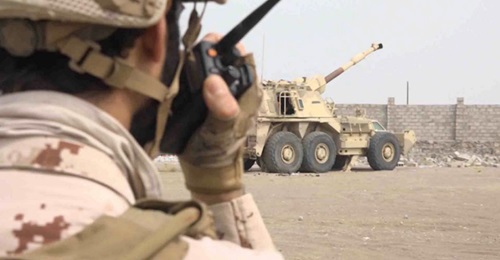 An Emirati G6 self-propelled howitzer is seen in a photograph released via the UAE's official news agency in June 2018, when the start of the Al-Hudaydah offensive was announced. The UAE was already planning to withdraw its forces at that time, accordi...