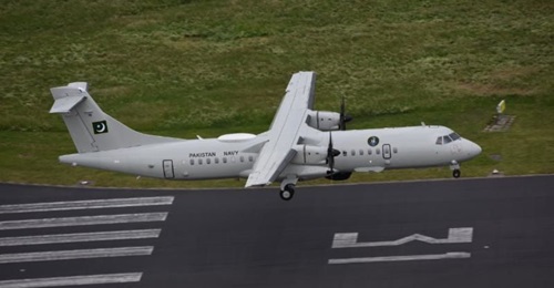 The Pakistan Navy received in late June the second of two ATR-72 twin-engine turboprops converted into MPAs (seen here).