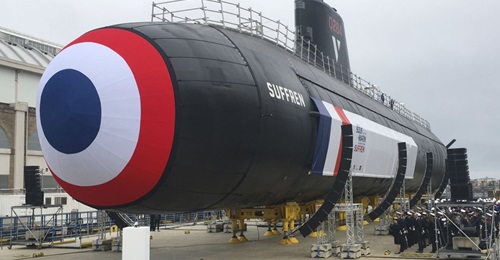France's first new-generation Suffren-class (Barracuda) SSN, 
        
         was launched at Naval Group's Cherbourg site on 12 July.