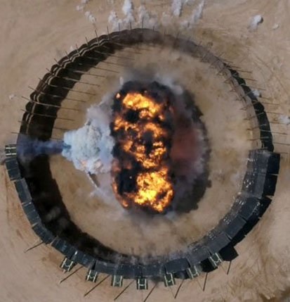 Raytheon conducted an arena test of the advanced warhead for its DeepStrike surface-to-surface missile on 7 May at the National Technical Systems testing facility in Camden, Arkansas. DeepStrike is the Raytheon solution for the US Army's PrSM requirement.
