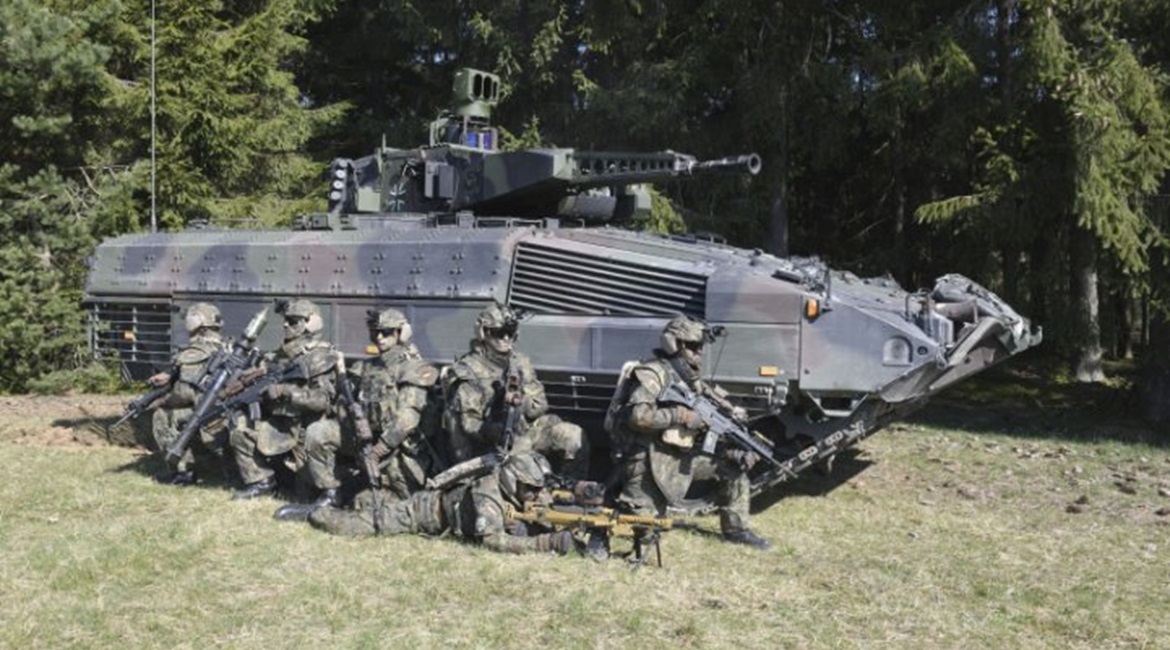 System Panzergrenadier VJTF 2023 will link the Puma IFV to the German Army's IdZ-ES future soldier system in an advanced network-enabled warfare environment, according to Rheinmetall.