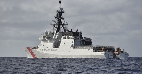 The USCG cutter, USCGC 
        
        . The ship has been deployed to support US Seventh Fleet's activities in the Indo-Pacific.