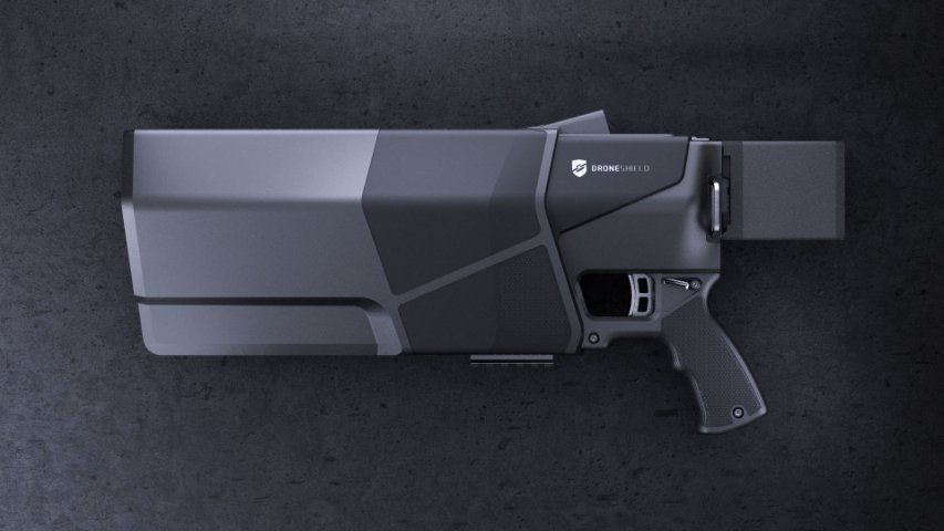 DroneShield launched its DroneGun MKIII portable C-UAS system in July 2019. (DroneShield)