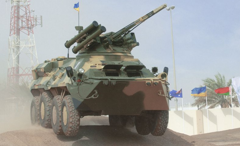 Ukraine’s UkrOboronProm has sent a machine kit version of its BTR-3KSH (which is similar to BTR-3E1 pictured here) to Thailand for local production. (Ukrspecexport)
