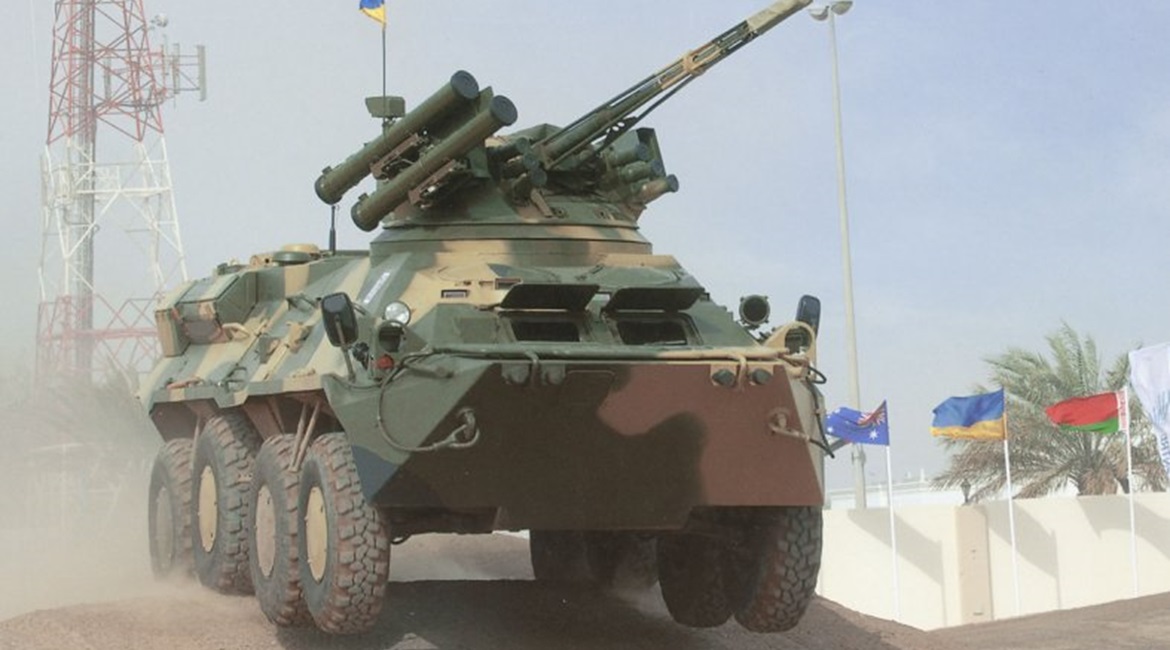 Ukraine's UkrOboronProm has sent a machine kit version of its BTR-3KSH (which is similar to BTR-3E1 pictured here) to Thailand for local production.