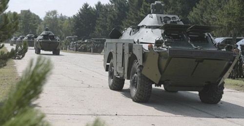 Serbia presented the first 10 of 30 BRDM-2Ms provided by Russia at 'Mija Stanimirovic' barracks in Niš on 29 July.