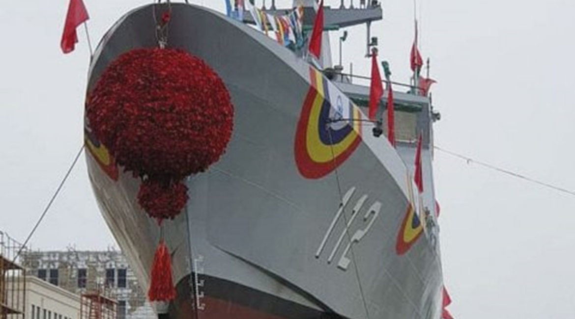 The Royal Malaysian Navy's second Keris-class Littoral Mission Ship (pictured) was launched by Wuchang Shipbuilding in July 2019.