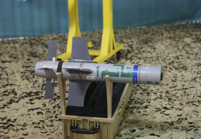 The Ghaem-1 guided bomb for UAVs. (Iranian Ministry of Defence and Armed Forces Logistics )