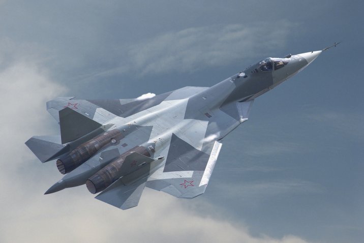 
        The Sukhoi Su-57 multirole combat aircraft will complete its state trials before the end of the year, VVS commander Lt Gen Sergey Dronov told 
        Krasnaya Zvezda
         on 12 August.
       (Sukhoi)