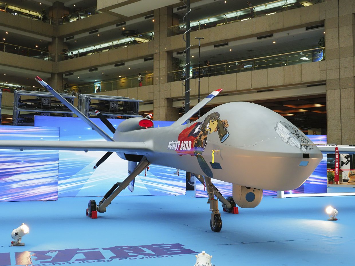 The Aeronautical Systems Research Division of Taiwan’s National Chung-Shan Institute of Science and Technology is pursuing a new medium-altitude long endurance UAV development. (IHS Markit/Kelvin Wong)