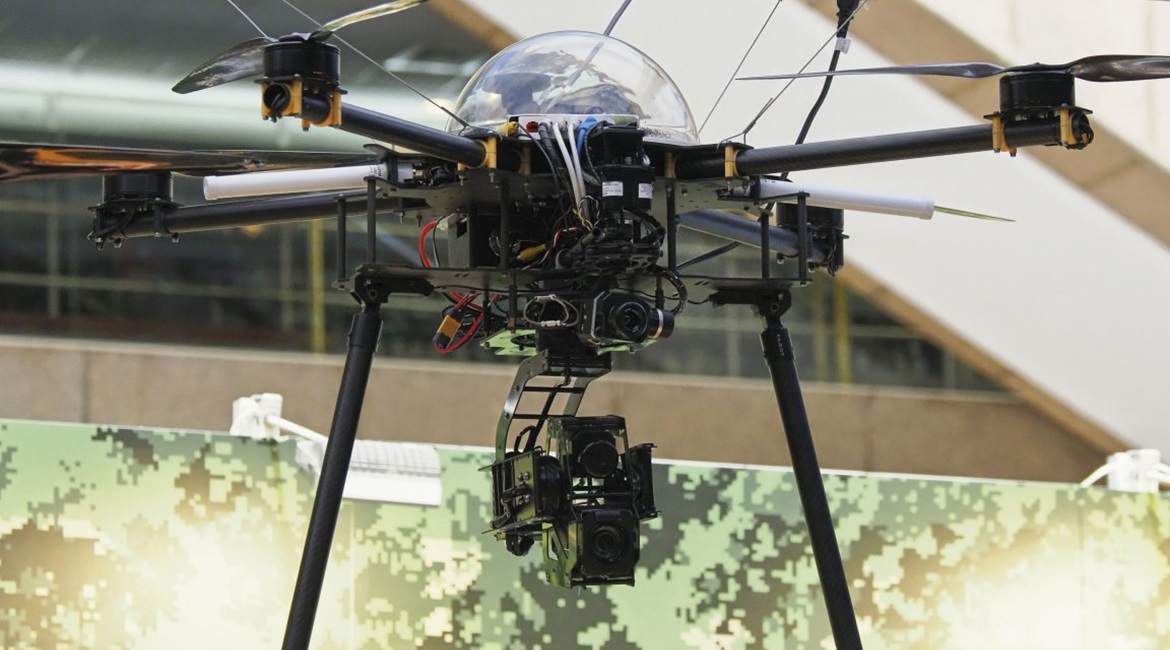 The quadrotor UAV Patrolling System is designed to perform autonomous patrol and surveillance.
