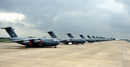 The IAF is the world's second-largest operator of C-17 transports after the United States Air Force.