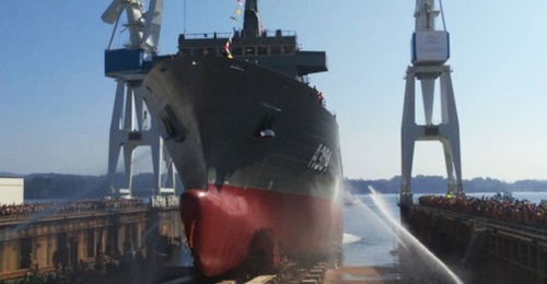 Navantia launched 
        
         the second and final Supply-class AOR ship on order for the RAN, on 30 August.