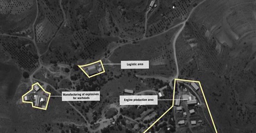 The IDF released a satellite image on 3 September showing an alleged Hizbullah missile production facility in the Beqaa Valley.