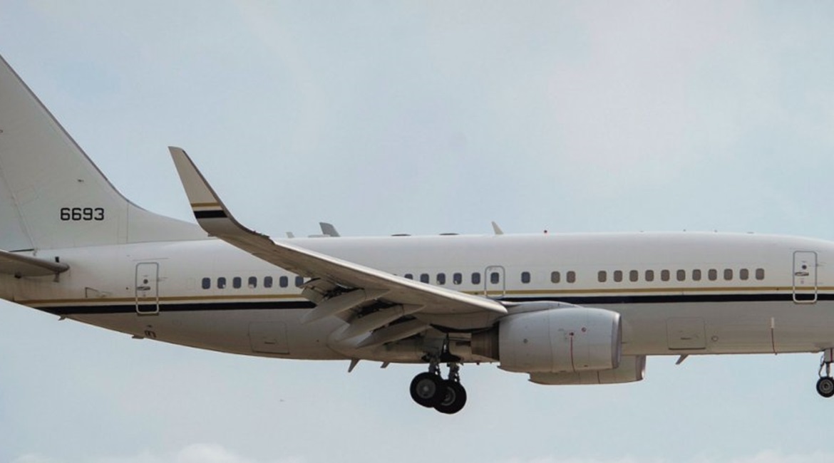 The USMC is to receive two Boeing C-40A Clipper liaison aircraft (seen here in US Navy service) to replace the two C-9B Skytrain IIs it retired in 2014.
