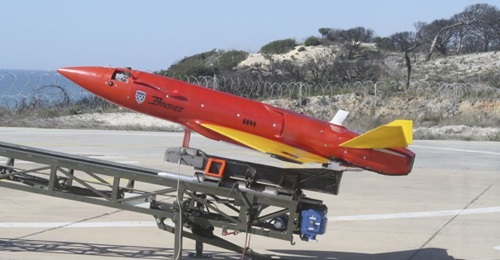 The QinetiQ Banshee NG target drone was unveiled at DSEI 2019.