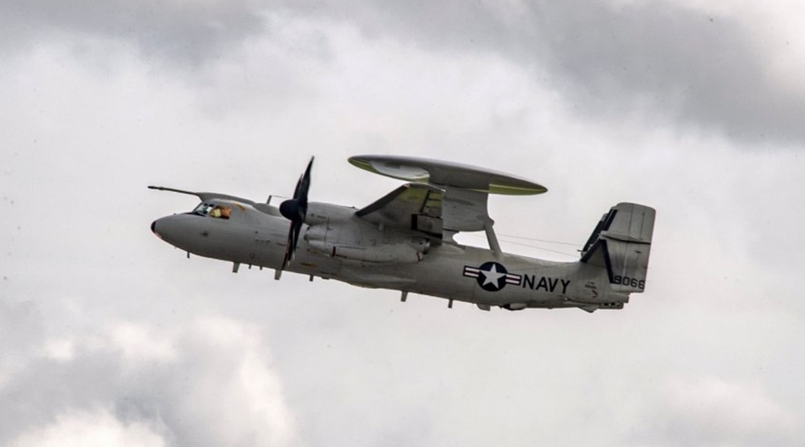 The first aerial refuelling-capable E-2D Advanced Hawkeye carrier-borne airborne early warning and control aircraft was delivered to VAW 120 on 9 September.
