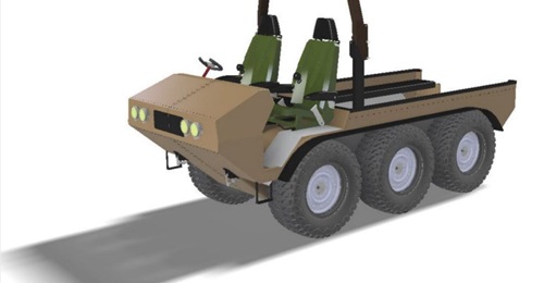 Computer rendering of the HIPPO Multipower ATSV-E.