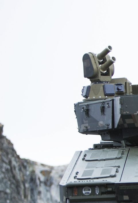 The Royal Netherlands Army selected Elbit Systems' Iron Fist hard kill active protection system to equip its CV9035NL tracked infantry fighting vehicle.