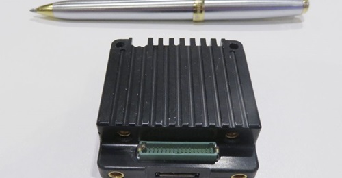 The Domo Tactical Communications SOL8SDR-C MiMo mesh radio module can host the new MeshUltra waveform and is claimed to be the world's smallest MiMo mesh radio.