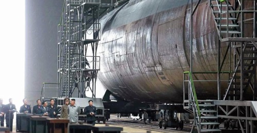 North Korea released partial images in July of what it described as a “newly built” submarine. KCNA reported at the time that the submarine's operational deployment in the East Sea/Sea of Japan was “near at hand”.