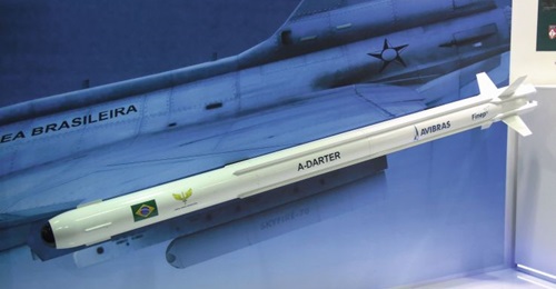 The A-Darter missile will arm both the F-39E/F Gripen and Gripen C/D fighter jets of Brazil and South Africa respectively