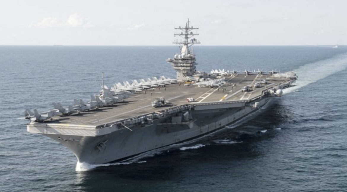 USS 
        
         (CVN 69) recently completed its Tailored Ship's Training Availability/Final Evaluation Problem (TSTA/FEP).