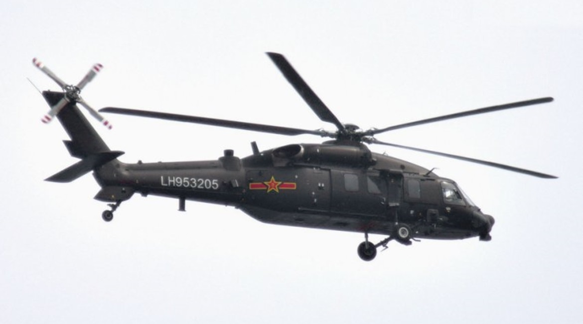The Z-20 is the first Chinese-produced helicopter to use fly-by-wire flight controls, according to Chinese state media.