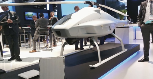 A mock-up of the V-200 Block 20 at the Pacific 2019 exposition in Sydney.