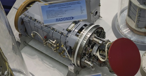 The Ukrainian Radionix X-band active radar-homing seeker for the R-27 AAM.