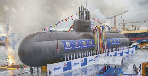 South Korean shipbuilder DSME launched the first KSS-III submarine on order for the RoKN on 14 September 2018.