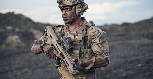 GD-OTS's RM277 is nearly the same weapon for the NGSW-R and NGSW-AR requirements. Both use a bullpup design and box magazines.