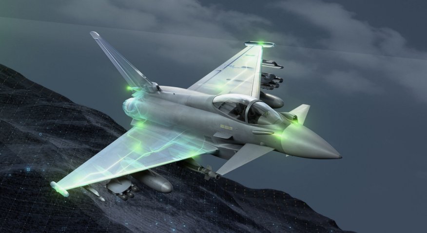 Praetorian Evolution builds on the Typhoon’s existing Praetorian DASS but introduces a new all-digital architecture and expands EW functionality beyond platform self-protection. (EuroDASS)